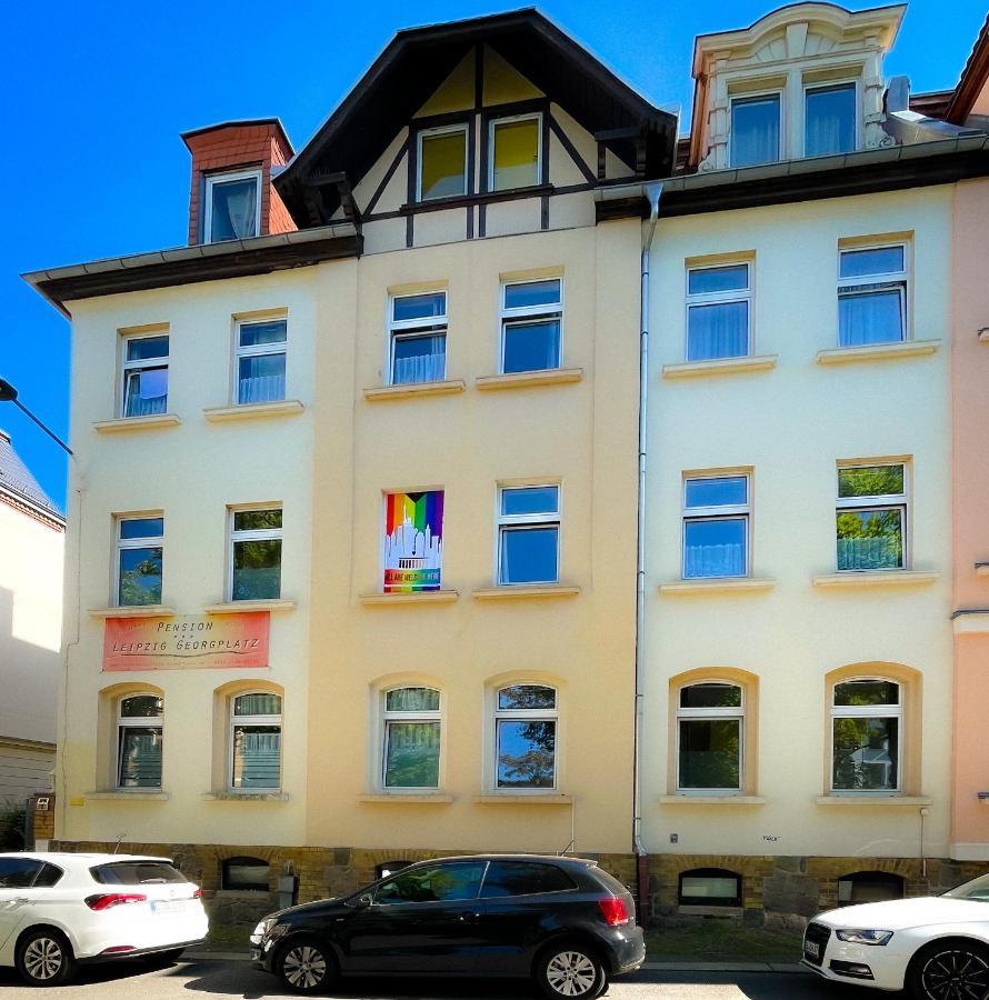 Pension Leipzig Georgplatz Buitenkant foto
